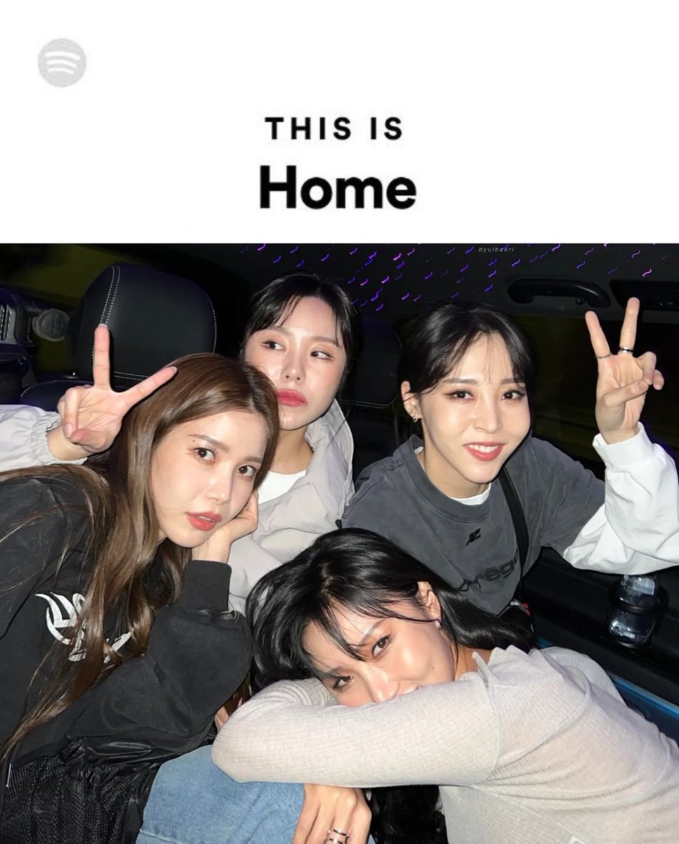 byulbaeri's tweet image. home is #MAMAMOO #마마무 ♡
