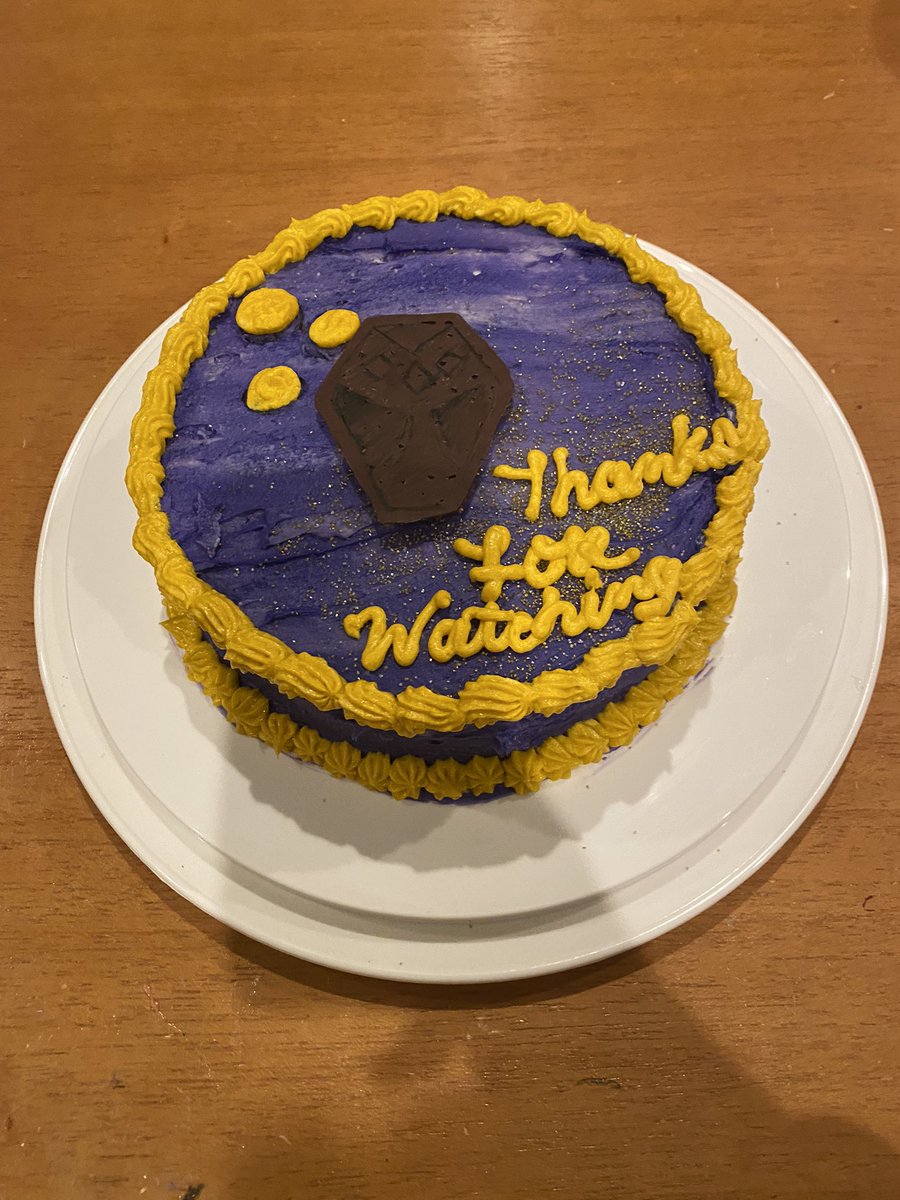 I’m no cake decorator but I can never leave a show important to me without a cake. Thank you, Owl House. You helped me belong. #ThankYouOwlHouse #TheOwlHouse