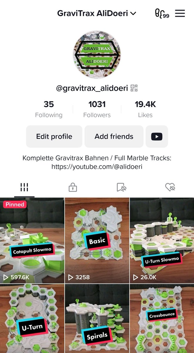 Reached 1k followers on tiktok today - kinda happy 😅 Took me a while to give in and create an account but it is a nice platform to share my hobby with others 😅