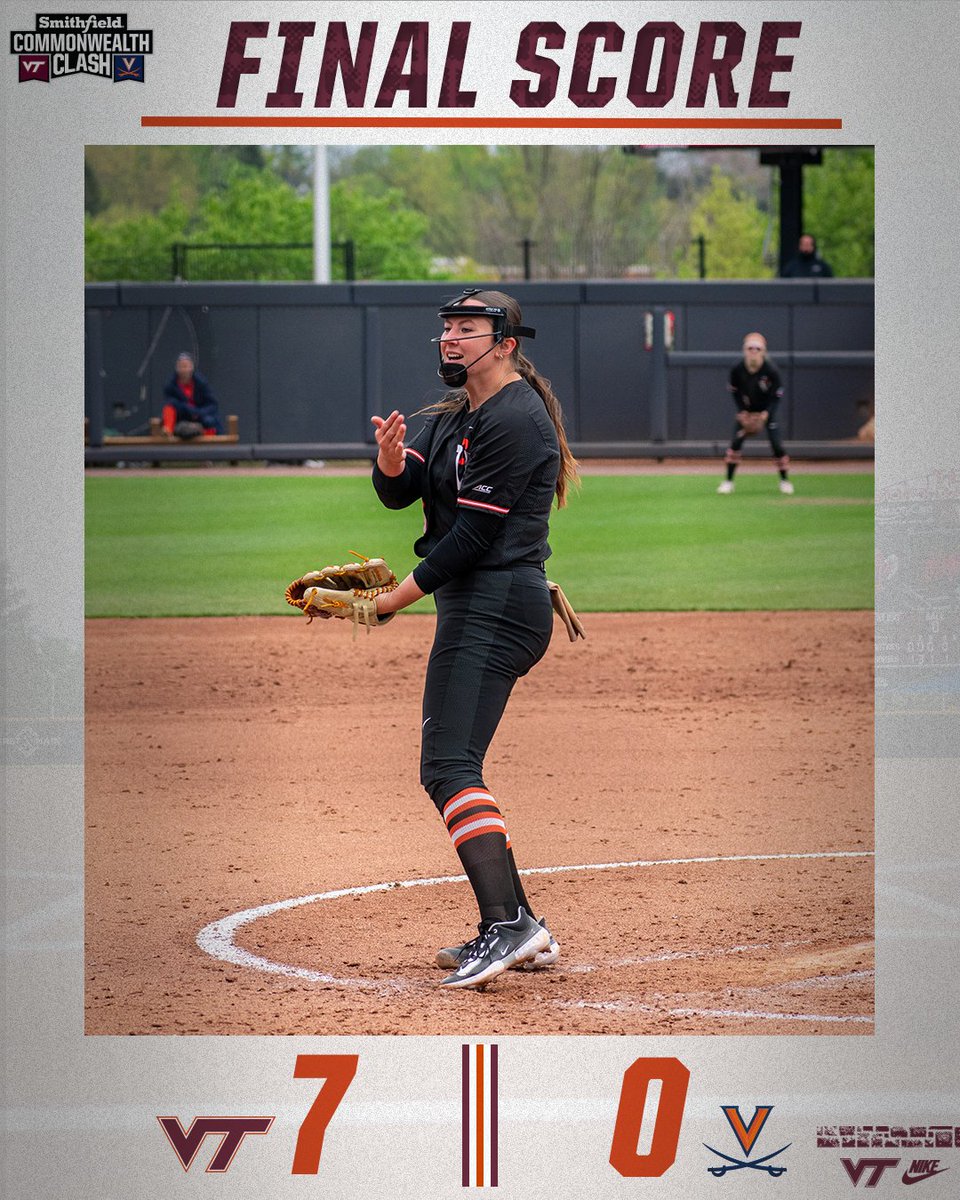 HokiesSoftball's tweet photo. 𝐂𝐨𝐦𝐦𝐨𝐧𝐰𝐞𝐚𝐥𝐭𝐡 𝐂𝐥𝐚𝐬𝐡 𝐩𝐨𝐢𝐧𝐭 𝐬𝐞𝐜𝐮𝐫𝐞𝐝.

>> @SmithfieldBrand https://t.co/WM9OOuufFH
