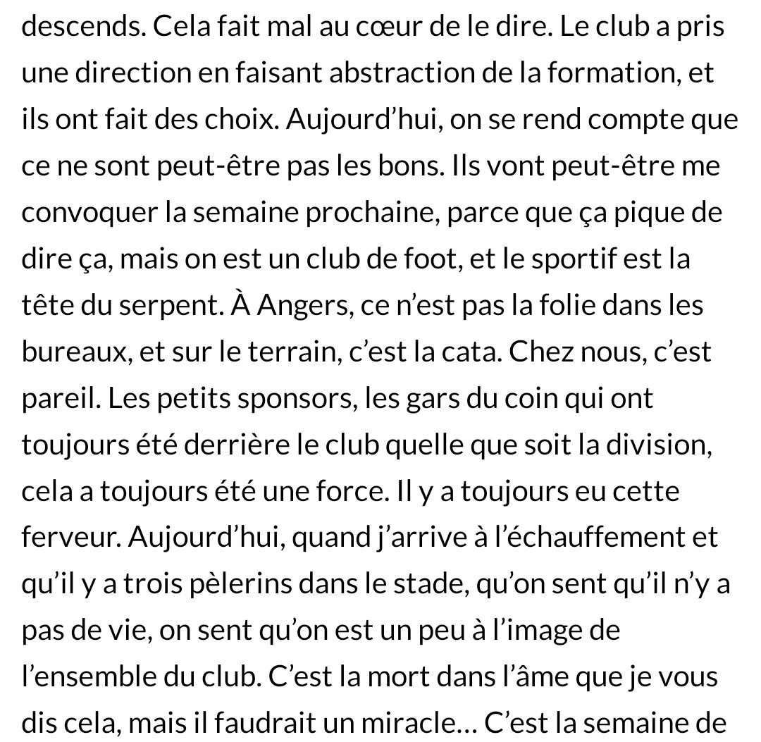 SimonVuillemin's tweet photo. Depuis le temps qu'on attendait que des gens du club osent le dire devant les médias. Merci Quentin.
L'un des rares à toujours avoir été là pour assumer https://t.co/fdKVrjI5ym