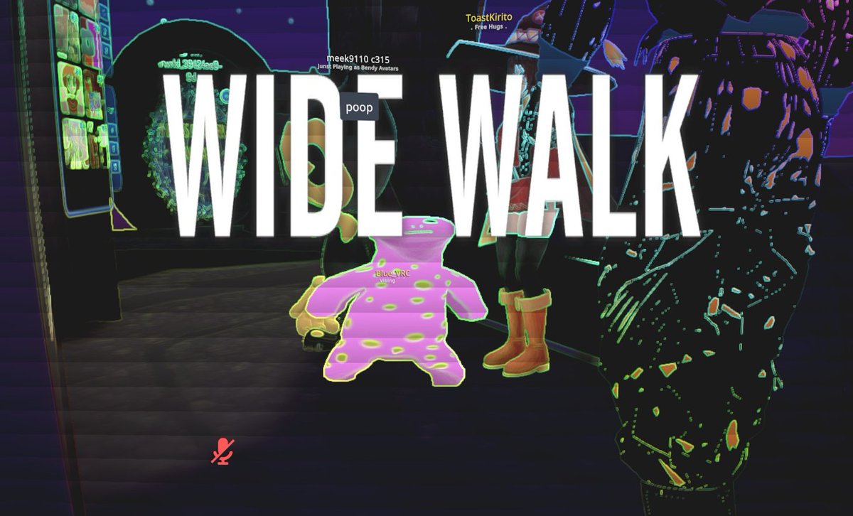 Bobtastisch1's tweet photo. #widewalk #vrchat #Memes https://t.co/95z8Loudma