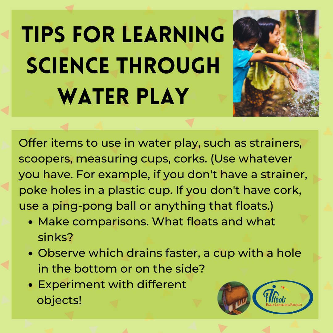 ielproject's tweet photo. What floats? What sinks? Try some water experiments with your child to learn more about science concepts. ๐ฐ
#StandardsStartAtHome #SSAH #ScienceEducation #STEMLearning
https://t.co/xjuwcKKObZ https://t.co/G7x1LlcJQa