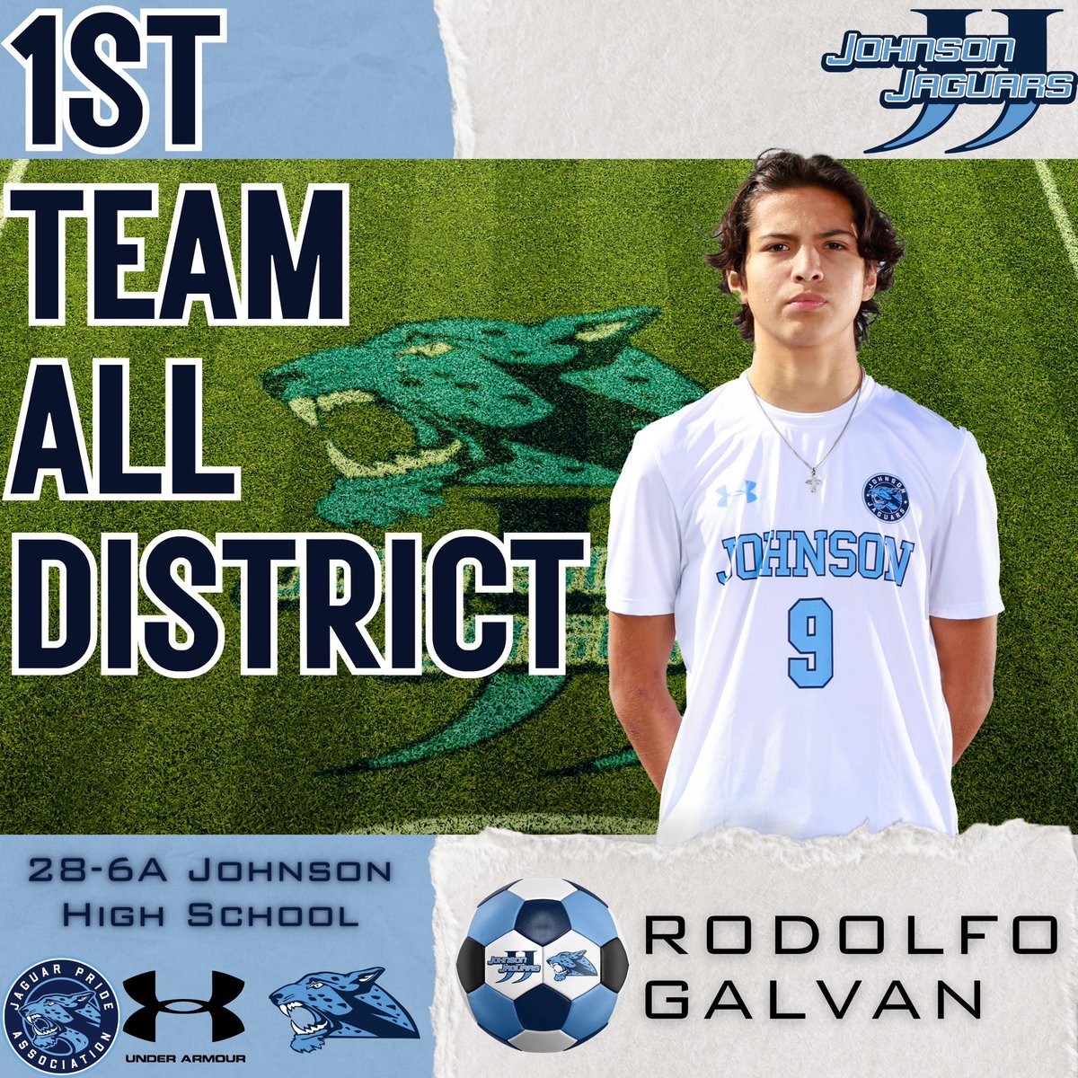 Congratulations Rodolfo Galvan breakout year for him! 8 goals 12 Assists Rodo will be a threat to deal with next year! <a href="/JPApride/">Jaguar Pride Association</a>