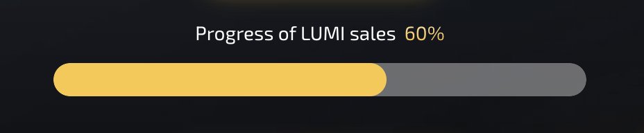 Lumishare_Lumi's tweet photo. We are super excited! 
60% of the supply has already been sold 
in only 2 hours 🚀✨

#blockchain #cryptocurrency #Lumi #TrendingNow https://t.co/dr2Ozc31wJ