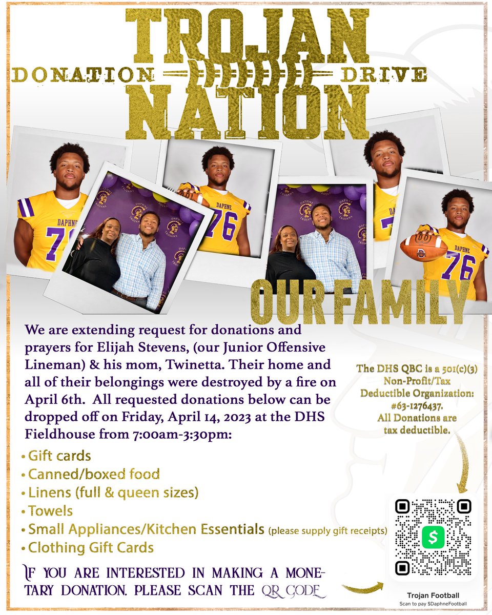 Daphne Trojans Football tweet media