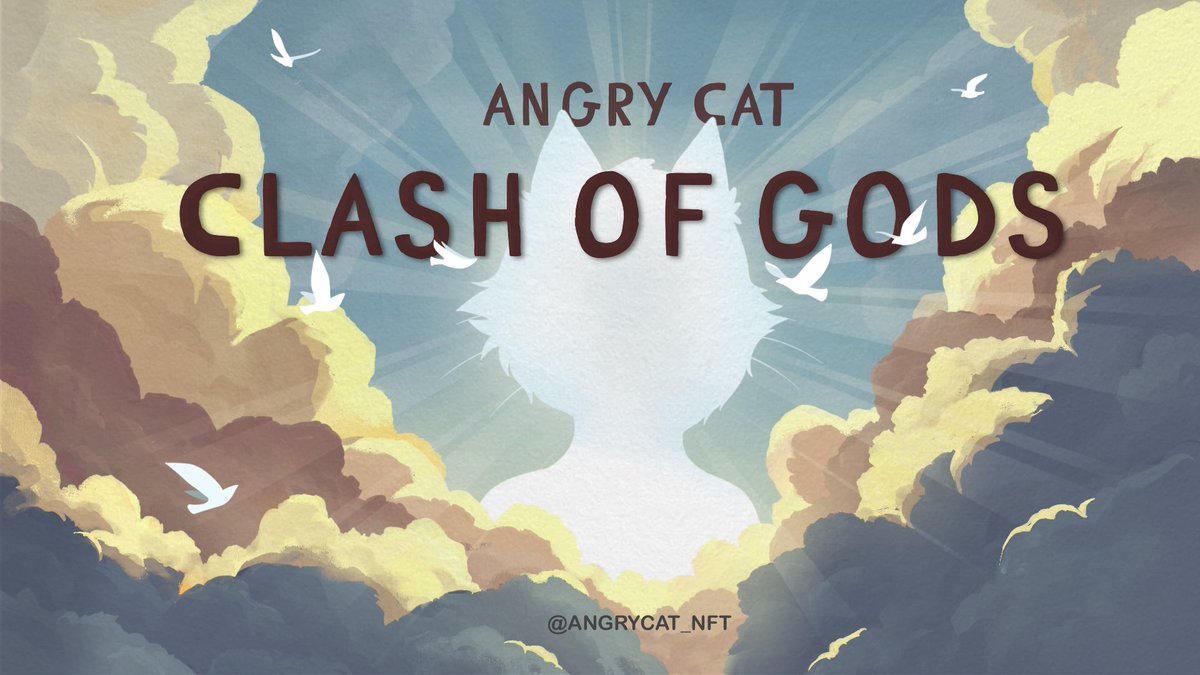 😈 Angry Cat-Clash of Gods🐱 X LC 😈

You are invited to the derivative work of #AngryCat 🐱

🏆2 FreeMint WL

🐱Follow @angrycat_nft & @lc777_eth 
🐱Like+ RT + tag 3 friends
🐱Join DC: discord.gg/official-angry…

⏰72hrs
#NFTs  #Giveaways #FreeMint #NFTGiveaway #ClashOfGods