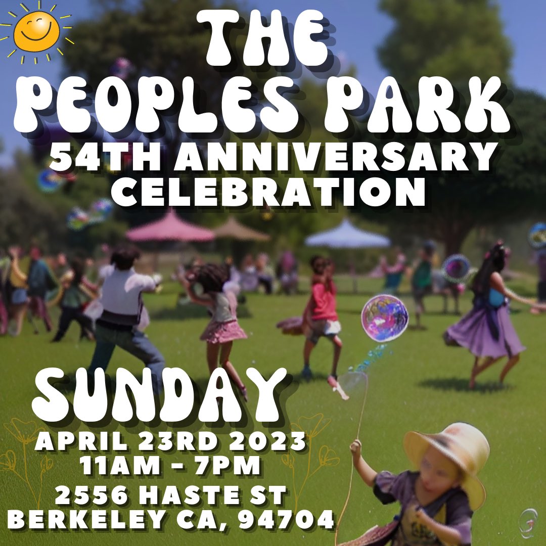 People's Park 54th Anniversary @ People's Park