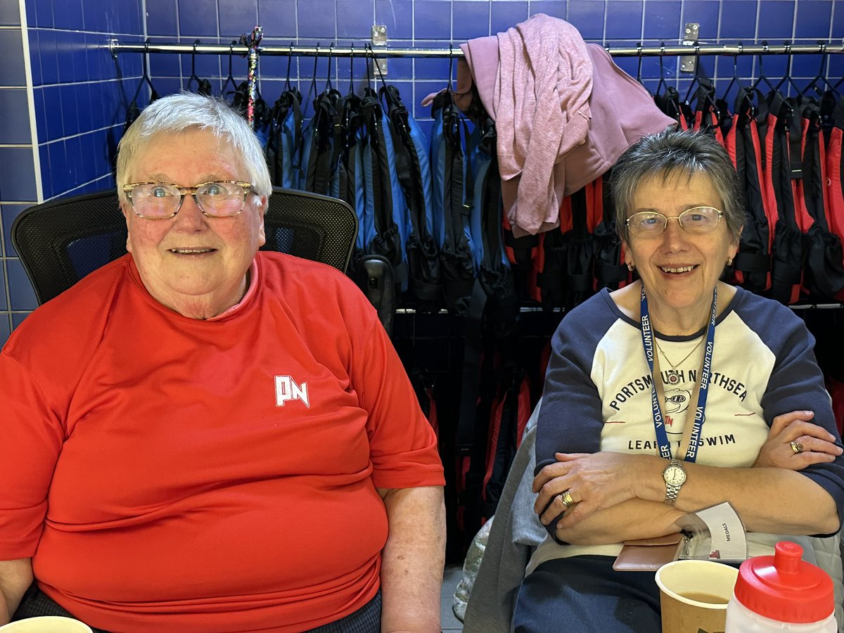 When Northsea royalty comes to support our Easter Meet. So happy to have Vicky Pointon and Jan Baldwin in charge of medals! ❤️