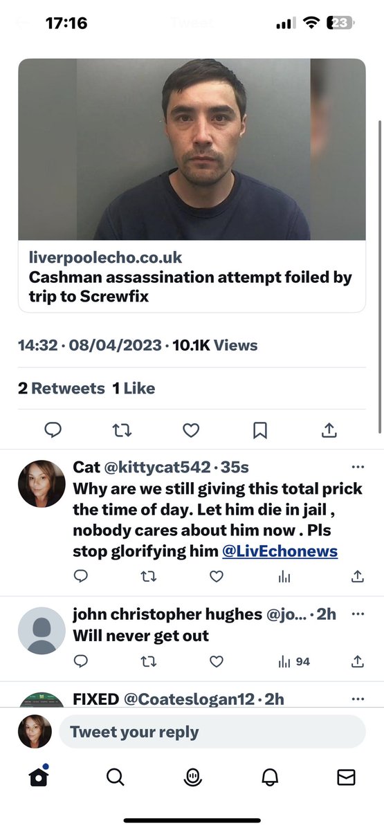 lfcchick2's tweet photo. Been banned on my main account for a week. Twitter is a complete joke https://t.co/pIdQP7lJTc