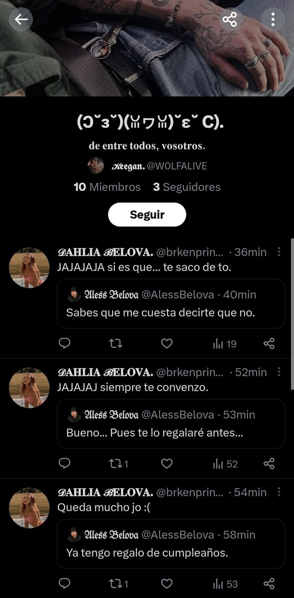 me siento importante.