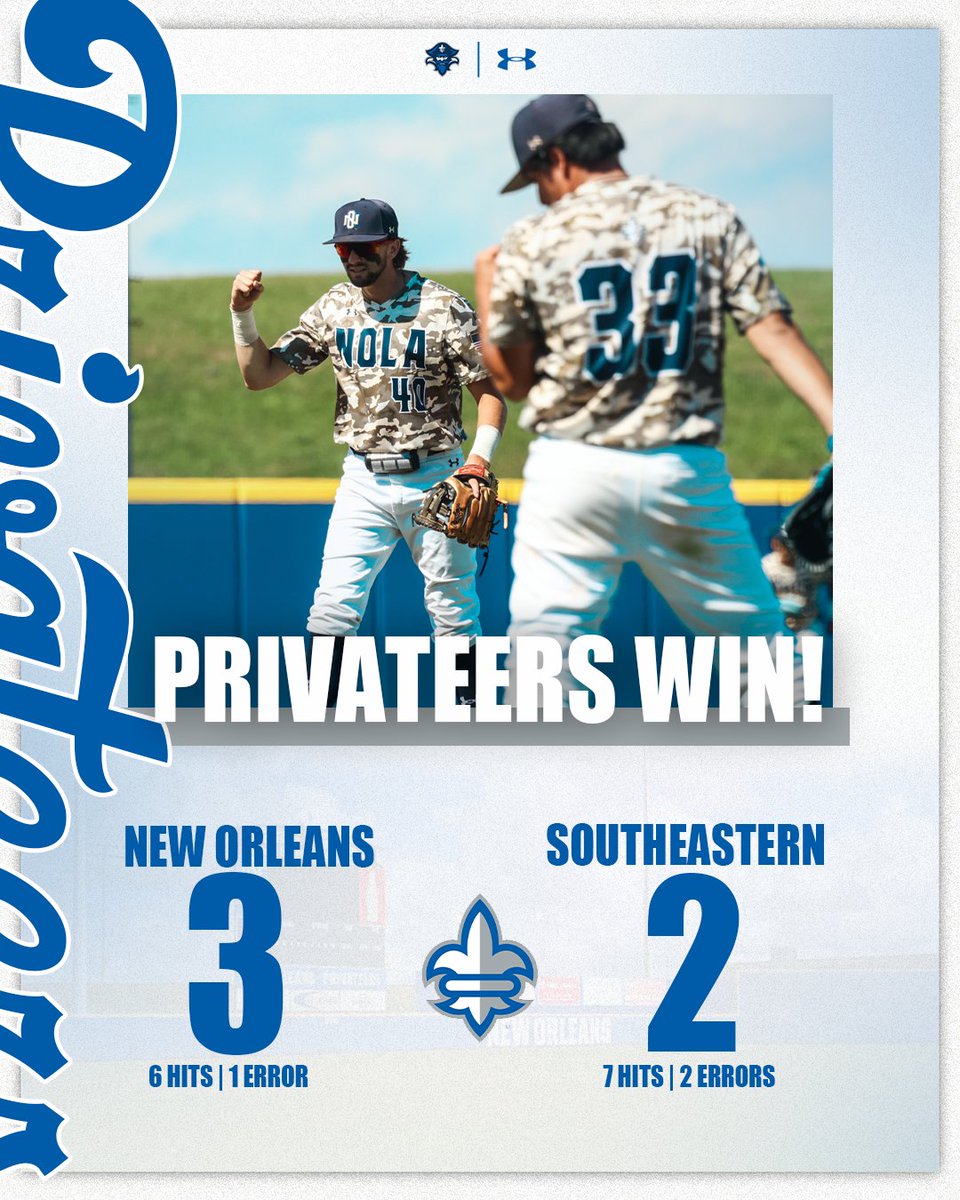 FINAL | PRIVATEERS WIN⚔️ SERIES SWEEP COMPLETE.

W➡️ <a href="/bmitch33/">Brandon Mitchell</a> 
Save ➡️ <a href="/ColtonMercer5/">Colton Mercer</a>