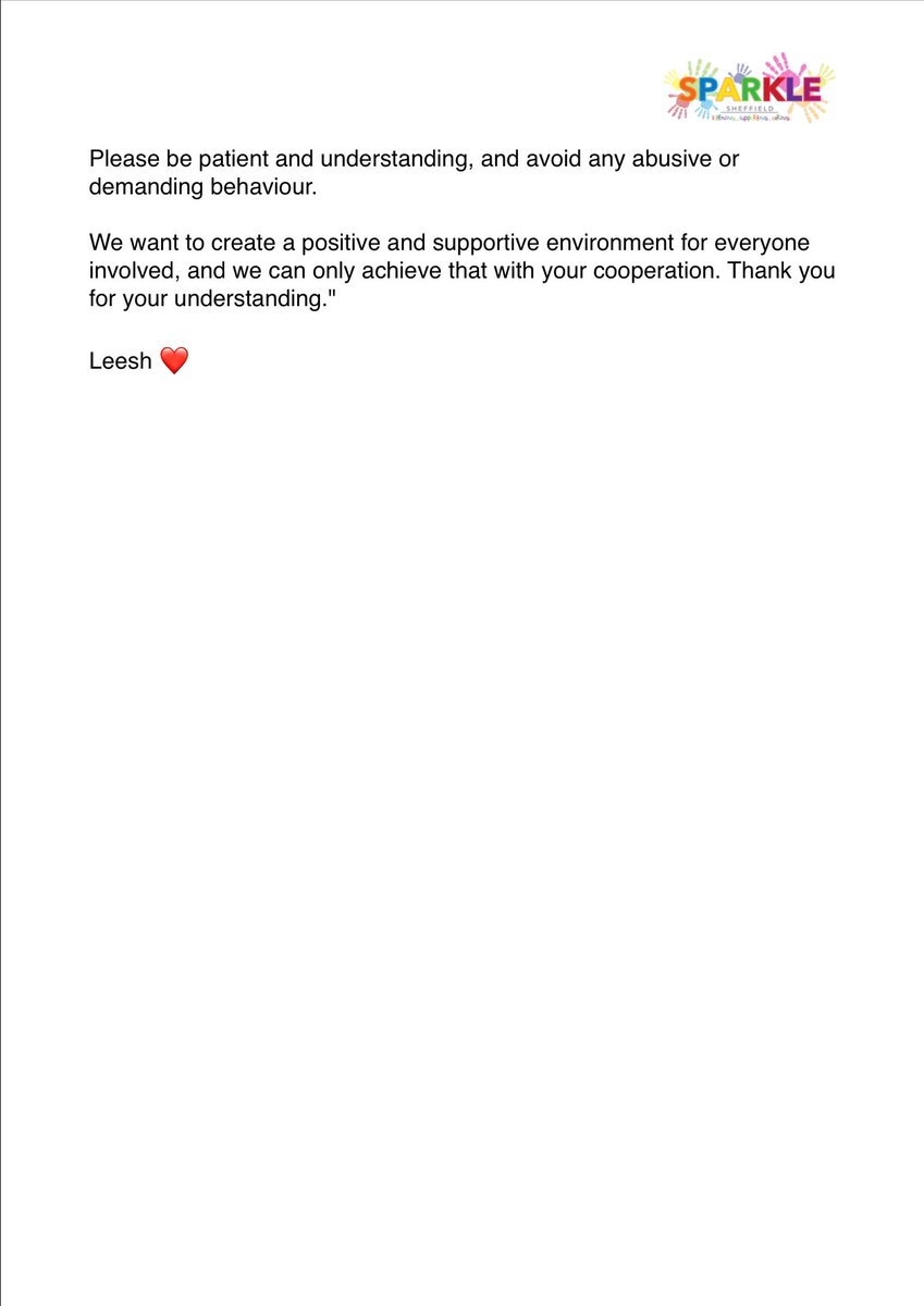 Sparkle Sheffield (@sparklesheff) on Twitter photo 