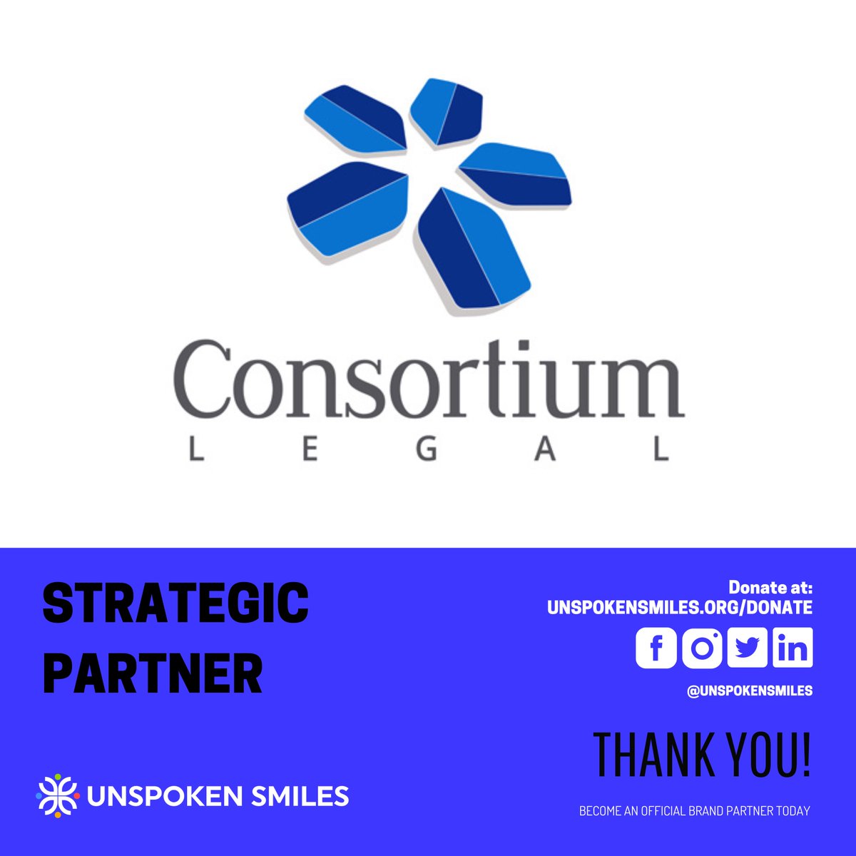 jeanpaullaurent's tweet photo. #unspokensmiles #consortiumlegal 

We would like to express our sincere gratitude to @ConsortiumLeg Costa Rica for their invaluable support as a strategic partner of @UnspokenSmiles Costa Rica. 

Their pro-bono legal services were instrumental in enabling us to legally incorporate in Costa Rica and establish it as the headquarters for Latin America regions, making it our very first international country. 

Consortium Legal, the largest firm in Central America, has generously collaborated with us, marking our first partnership with an international NGO. Thank you, Consortium Legal Costa Rica, for your unwavering commitment to our cause and for helping us make a difference in the lives of those in need. 

For those interested in becoming an official brand sponsor, please visit us at https://t.co/D88Hn5kBcE or email us directly at info@unspokensmiles.org.

#fellowship #costarica #trustlaw