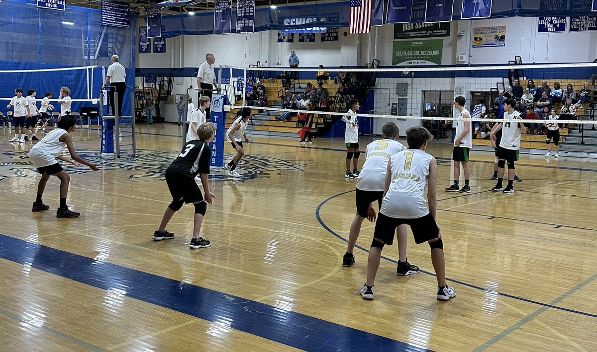 VballRchs's tweet photo. Our C team is in action today at the Thornton tournament. Let’s go, Jags!! https://t.co/IQHBWbfs7k