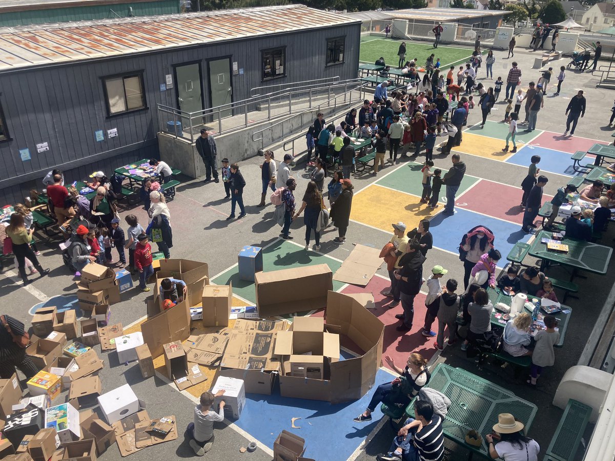 thewongways's tweet photo. Nothing to do on a fine Saturday? Come by @WPE_SF @WPESGarden for our Annual Maker Playground 1pm - 3pm. #Steam #Robotics #DIY #3Dprinting #BoxCity @SFUnified https://t.co/bnAdPqmmRC
