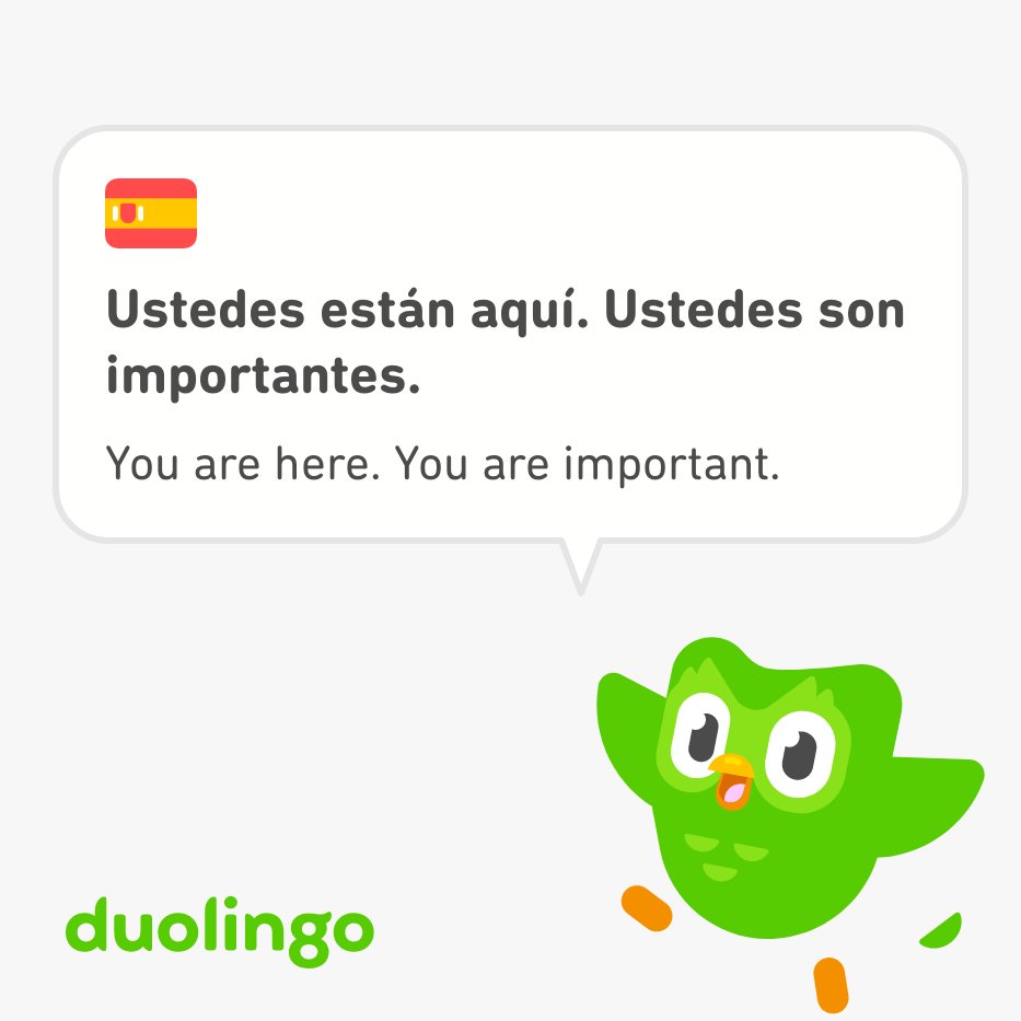#Duolingo coming through with the motivational quotes