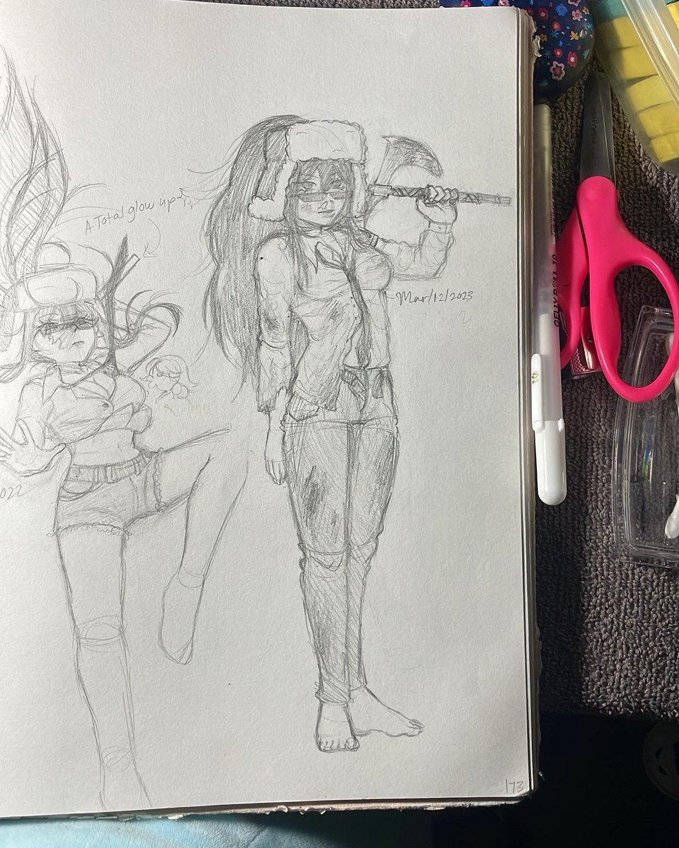 Drew my Roblox avatar