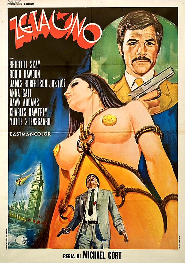 TheFilmFair's tweet photo. Italian film poster for #ZetaOne (1969 - Dir. #MichaelCort) #JamesRobertsonJustice #CharlesHawtrey #RobinHawdon #AnnaGaël #DawnAddams #BrigitteSkay #ValerieLeon #YutteStensgaard #RitaWebb #CarolHawkins https://t.co/HIgWD42c0K