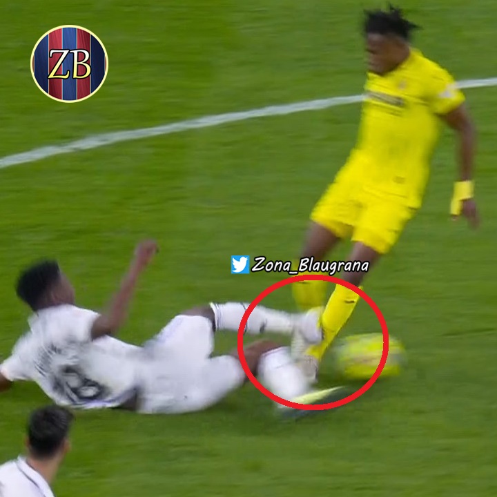 El atracazo que el Real Madrid no ha podido completar ante el Villarreal:

- Expulsión perdonada a Tchouameni✅
- Gol legal anulado por fuera de juego inexistente❌
- Penalti inventado para el Madrid❌

Por esto al Trampas no les gusta el VAR.