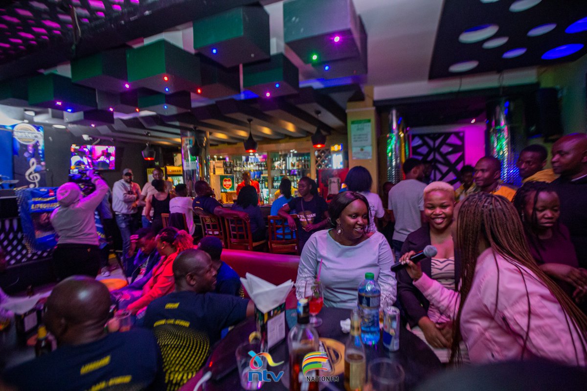 ntvkenya's tweet photo. @NtvJamdown show is off to an explosive start here in Meru! We're fully packed at the Masters Lounge Meru, Mko?
Follow us for exclusive behind-the-scenes footage!
My people, @shixkapienga, & DJ Kamuzeey 🔥 are here to capture every moment!
Big shoutout to @mohspice.
#TwendeMeru https://t.co/ZFppTnh6Jb