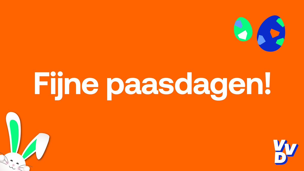 VVD Altena wenst u fijne Paasdagen!
