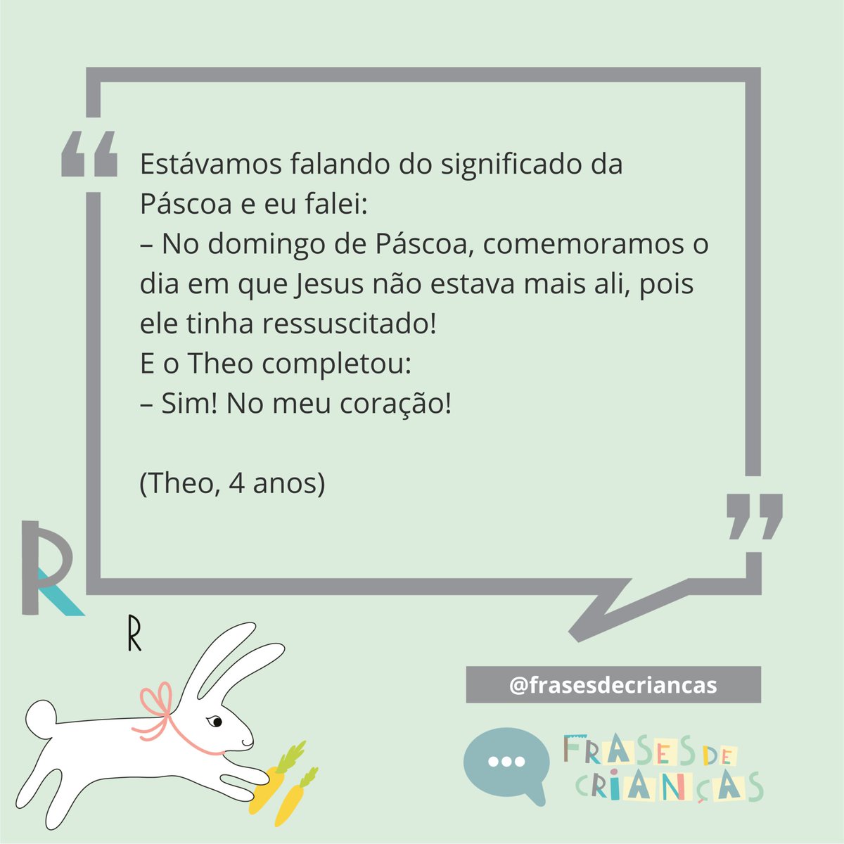 🐰FALA QUE EU TE OVO

#frasesdecriancas #fdc #crianças #frases #Páscoa #FelizPáscoa #Páscoa2023 #CelebrandoPáscoa #OvosDePáscoa #CoelhoDaPáscoa