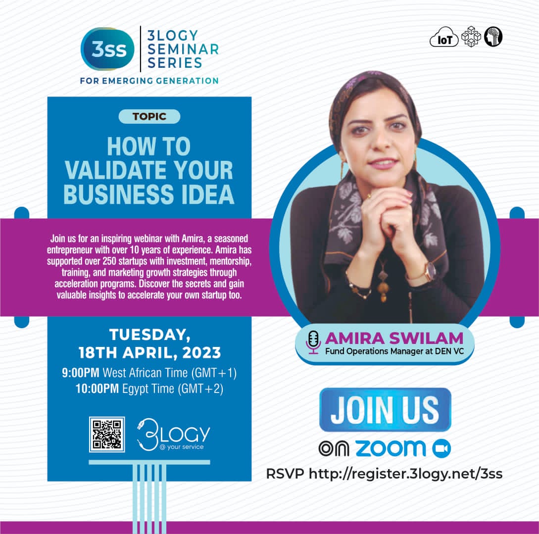 3logy Limited (@3logylimited) on Twitter photo Join us to validate your business idea with Amira Swilam 18th April2023 10pm GMT +2 Egypt Time 9pmGMT +2 WAT <a href="/aishah_iibrahim/">💅🏽ɐuɐu</a> <a href="/Fulani_Tutor/">voice-of-Fulɓe</a> <a href="/basma_elhabibi/">Basma El Habibi</a> <a href="/ProfIsaPantami/">Prof. Isa Ali Ibrahim, CON</a> <a href="/suwaidi_jamal/">Prof. Jamal Sanad Al-Suwaidi</a> <a href="/OmarSAlolama/">Omar Sultan AlOlama</a> <a href="/cosmaszavazava/">Cosmas Zavazava</a> <a href="/TheMurungiSarah/">SARAH</a> <a href="/aalswaha/">عبدالله عامر السواحهAbdullah Alswaha</a> <a href="/SaqrBinghalib/">Saqr Binghalib</a> <a href="/MrFaruqUmar/">Umar Faruq</a> Join us to validate your business idea with Amira Swilam 18th April2023 10pm GMT +2 Egypt Time 9pmGMT +2 WAT <a href="/aishah_iibrahim/">💅🏽ɐuɐu</a> <a href="/Fulani_Tutor/">voice-of-Fulɓe</a> <a href="/basma_elhabibi/">Basma El Habibi</a> <a href="/ProfIsaPantami/">Prof. Isa Ali Ibrahim, CON</a> <a href="/suwaidi_jamal/">Prof. Jamal Sanad Al-Suwaidi</a> <a href="/OmarSAlolama/">Omar Sultan AlOlama</a> <a href="/cosmaszavazava/">Cosmas Zavazava</a> <a href="/TheMurungiSarah/">SARAH</a> <a href="/aalswaha/">عبدالله عامر السواحهAbdullah Alswaha</a> <a href="/SaqrBinghalib/">Saqr Binghalib</a> <a href="/MrFaruqUmar/">Umar Faruq</a>