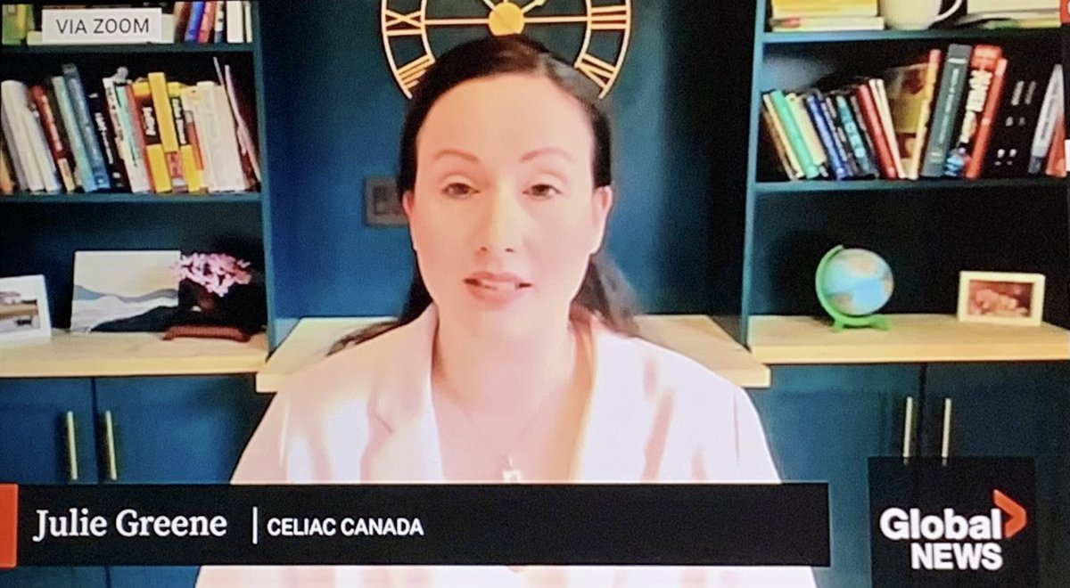 Julie Greene, our Assistant Executive Director, chatted with <a href="/GlobalBC/">Global BC</a>’s <a href="/JenPalmaGlobal/">Jennifer Palma</a> , about the rising cost of eating gluten free and how we’re trying to get financial relief for people with #celiacdisease in Canada. 

globalnews.ca/bc/program/glo…