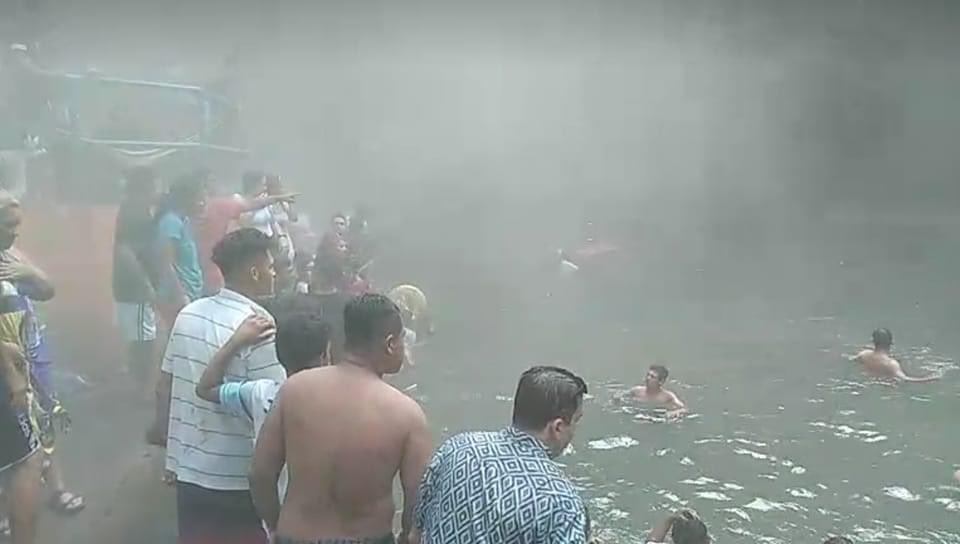 ITROriginal's tweet photo. 🚨#ÚLTIMAHORA 

Se reporta derrumbe en unas de las cuevas ubicadas en el turicentro El Capulín en Moncagua. https://t.co/nBbz5gAEeY