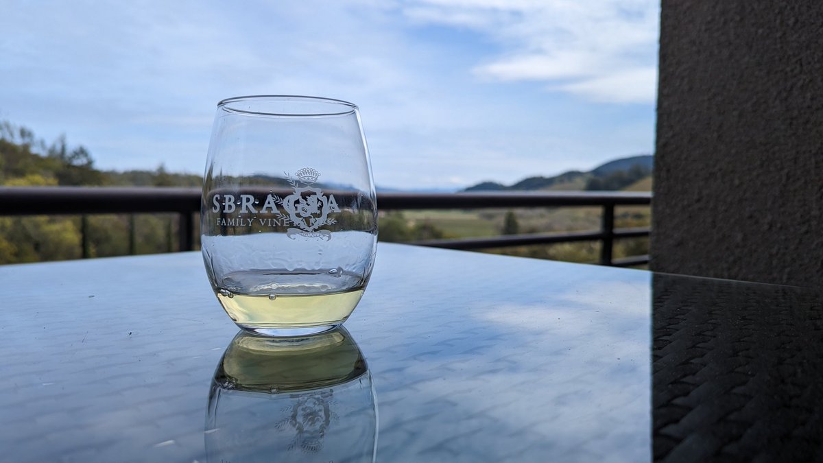 Checking ✅ out the wine <a href="/sbragiafamily/">Sbragia Family</a> #beautifulafternoon <a href="/VisitCA/">Visit California</a> #winetasting