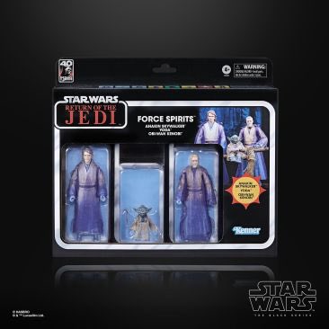 PoliplasticPod's tweet photo. ¿Que te parece este 3-pack Force Spirit? Actualiza el cinema scene que vimos en #StarWars #PoTF2, su lanzamiento sera en #TheBlackSeries tal y como han dicho en la #SWC2023 https://t.co/mo9KDTjAJJ