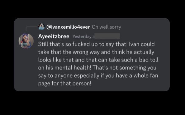 LaVerdadMTFans's tweet photo. Un fan de Los Gemelos escribió este comentario en el chat cuando Iván estaba en vivo y luego hizo una broma sexual https://t.co/bURWSgO4Ok