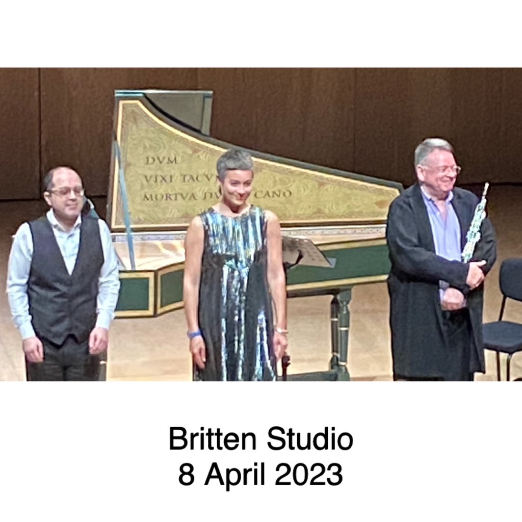 Day of exceptional virtuosity in all its forms @BrittenPears @SnapeMaltings. Brill study session @LucyBWalker #JoeMcHardy #MaddyHolmes, articulate, knowledgeable, fun. Transfixed & challenged by p.m. concert, #AnnaDennis, @MahanEsfahani, @ndanielmusic - what musicianship! Now💤!