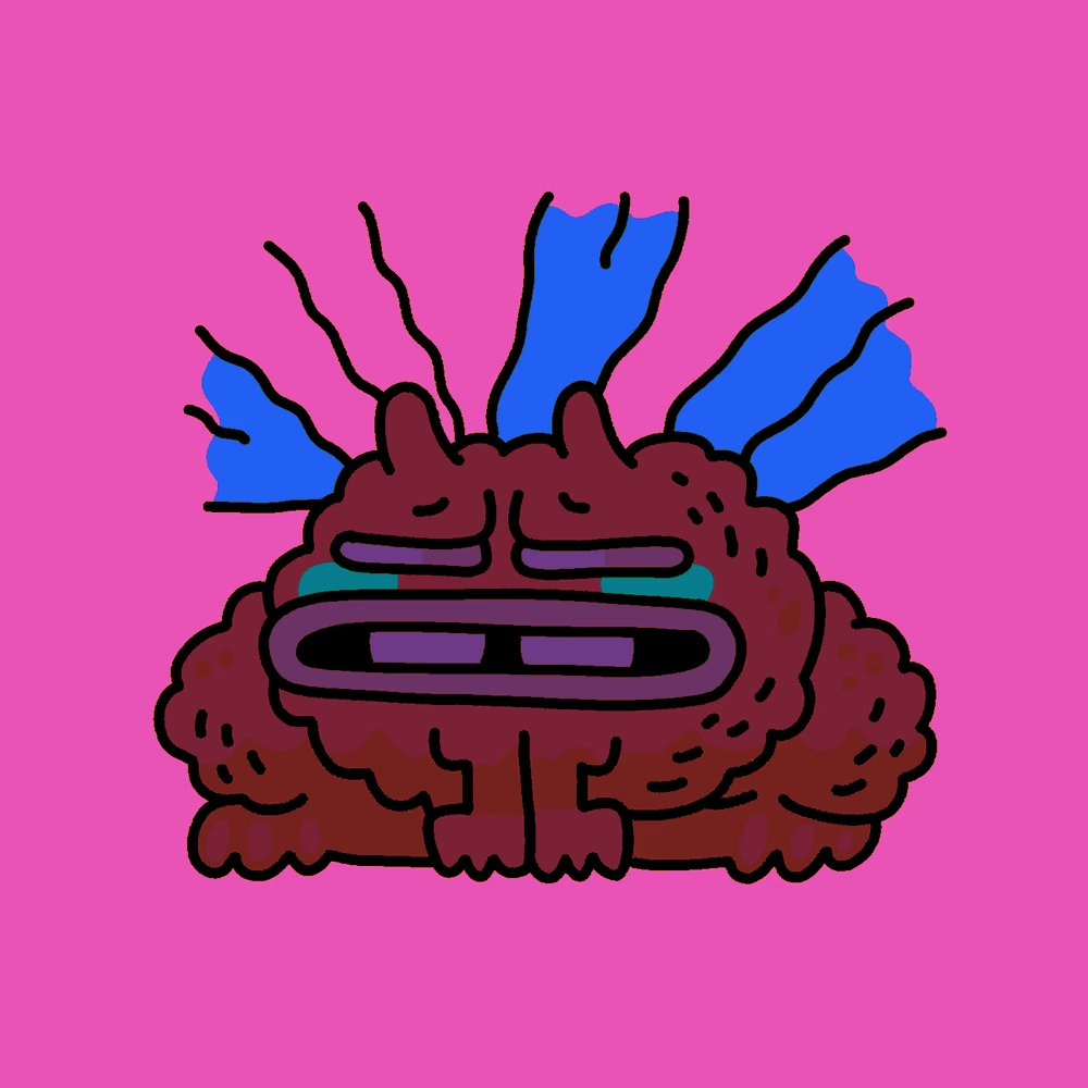 phvnk's tweet image. Q: What is the answer to life, the #toadzverse, and everything? 
A: #DripToadz #42  opensea.io/assets/ethereu…