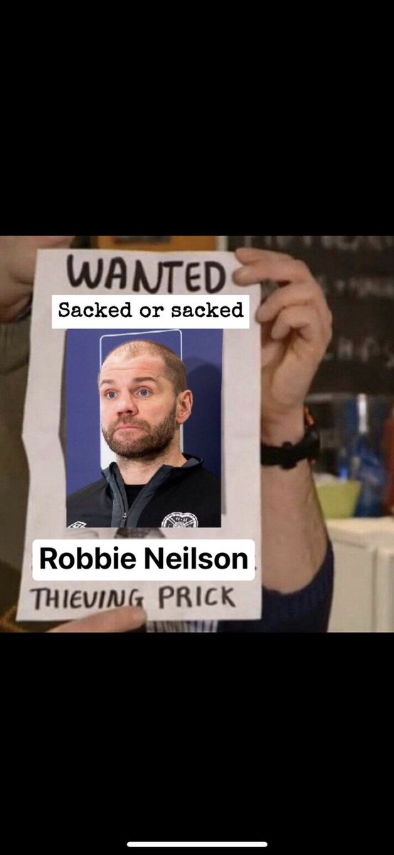 CiaranLivingst4's tweet image. #neilsonout #JamTarts #Heartsfc #getsacked