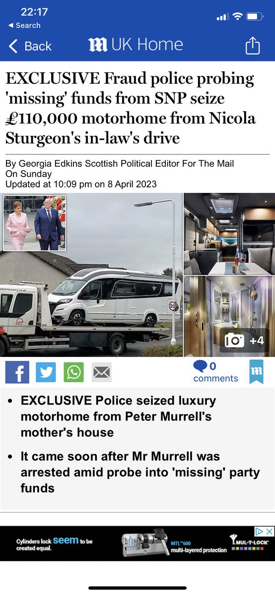 This just gets stranger and stranger …. There is more to this than a missing £600k!