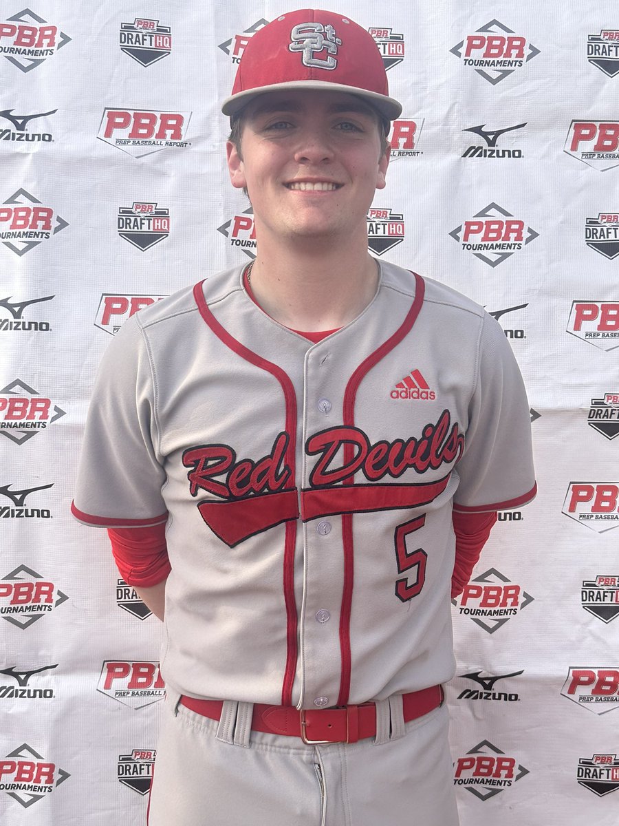 🚨 Most Valuable Player 🚨

‘24 LHP <a href="/HuntHoff5/">Hunter Hoffman</a> 

Tossed a CG and had two extra base hits , leading <a href="/stcbaseball1/">StCRedDevilBaseball</a> to a 6-2 win.