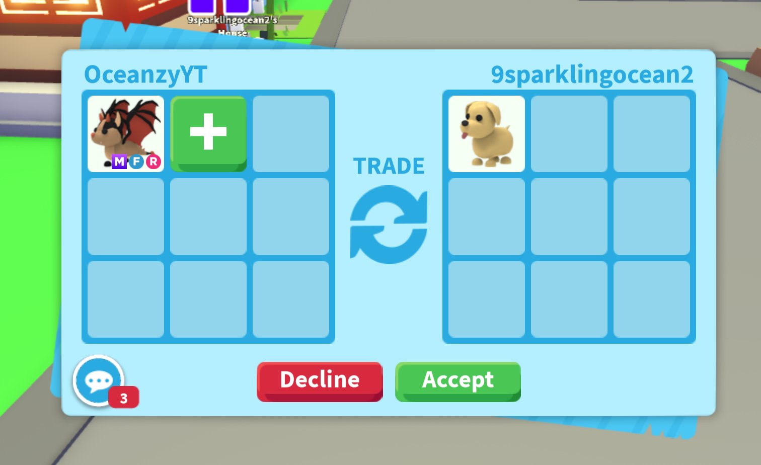 Mega Rich Trades 2023 in Roblox Adopt Me Trading 