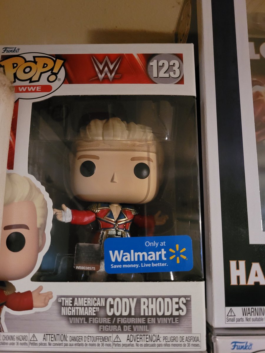 Got the new @CodyRhodes @OriginalFunko !