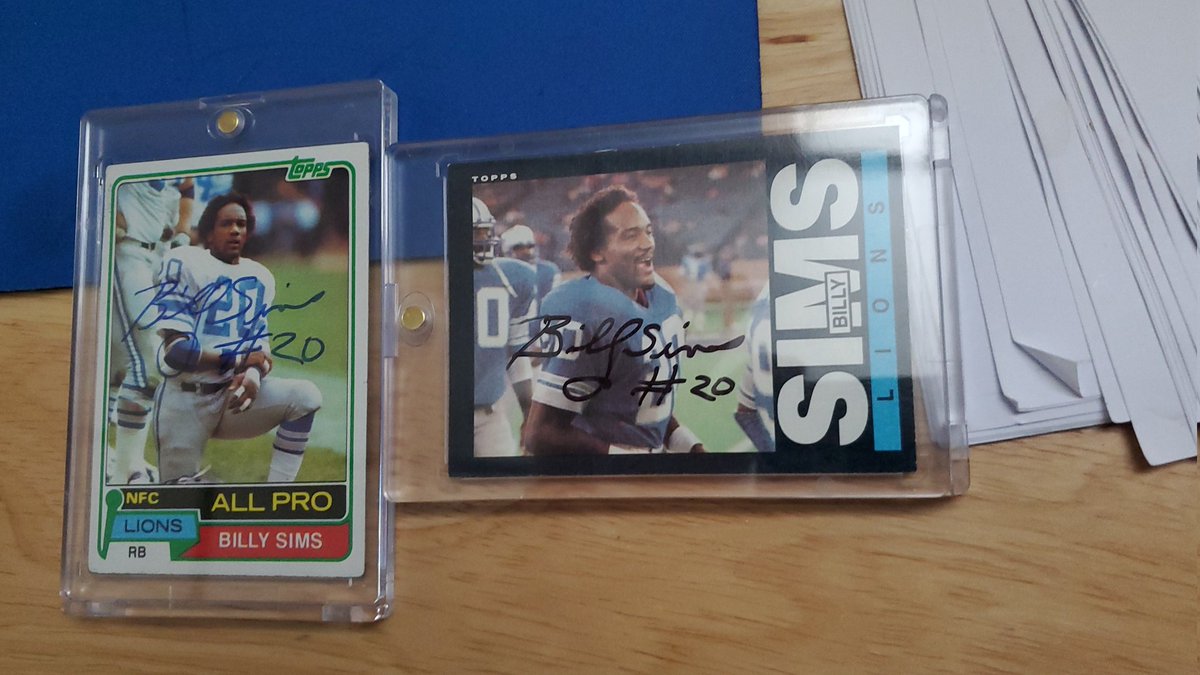 anthonyronci's tweet image. I've got mine displayed proudly. 

#billysims #onepride #heisman #NationalTradingCardsForGrownUpsDay #TradingCards