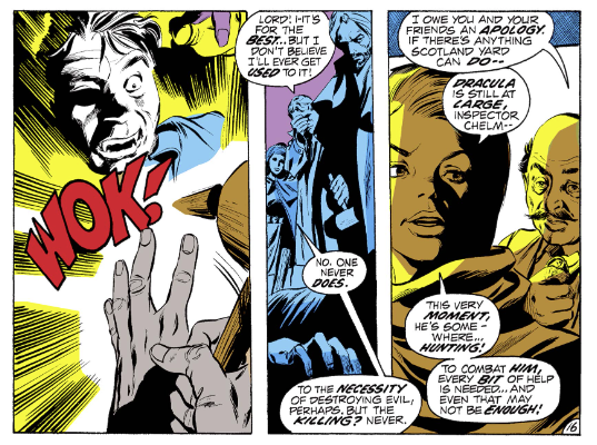 MarvelADay's tweet photo. #MarvelADay #ToD3 Marvel goes wok as the undead night porter gets a stake through the heart and Scotland Yard learns to believe in vampires. - mcm https://t.co/MZboiFjM0P