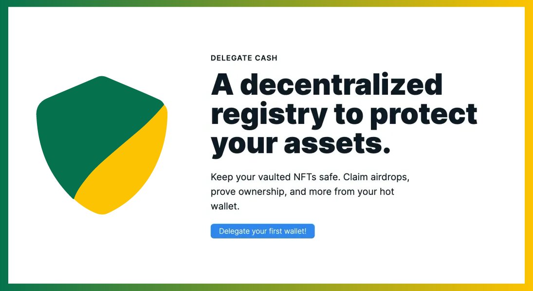 abracadrop's tweet image. Existen muchas medidas de seguridad para mantener nuestros assets protegidos, pero hay una herramienta no tan conocida y con mucho potencial. 

¿Te imaginas delegar uno o varios assets protegidos en tu cold wallet a tu hot wallet? De eso se trata @delegatecash

Abro hilo🧵