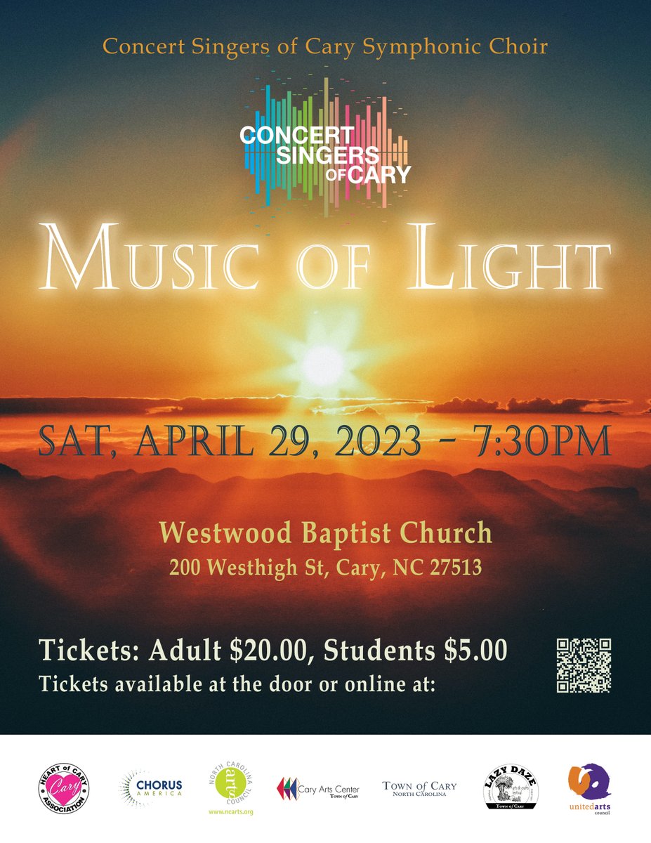 Carysing's tweet photo. This Apr 29 concert features a beloved modern choral work ('Lux Aeterna' by Morten Lauridsen), and a work first premiered in 1928 (Amy Beach’s 'Canticle of the Sun'.) https://t.co/EdLtAnaFtU https://t.co/xcHd6iI7D5
