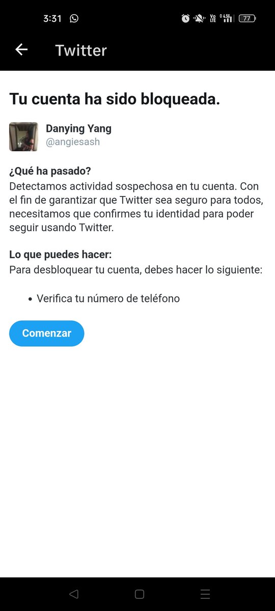 angiesash's tweet photo. @TELMEXSoluciona No puedo mandar dm https://t.co/iIsclWaro2