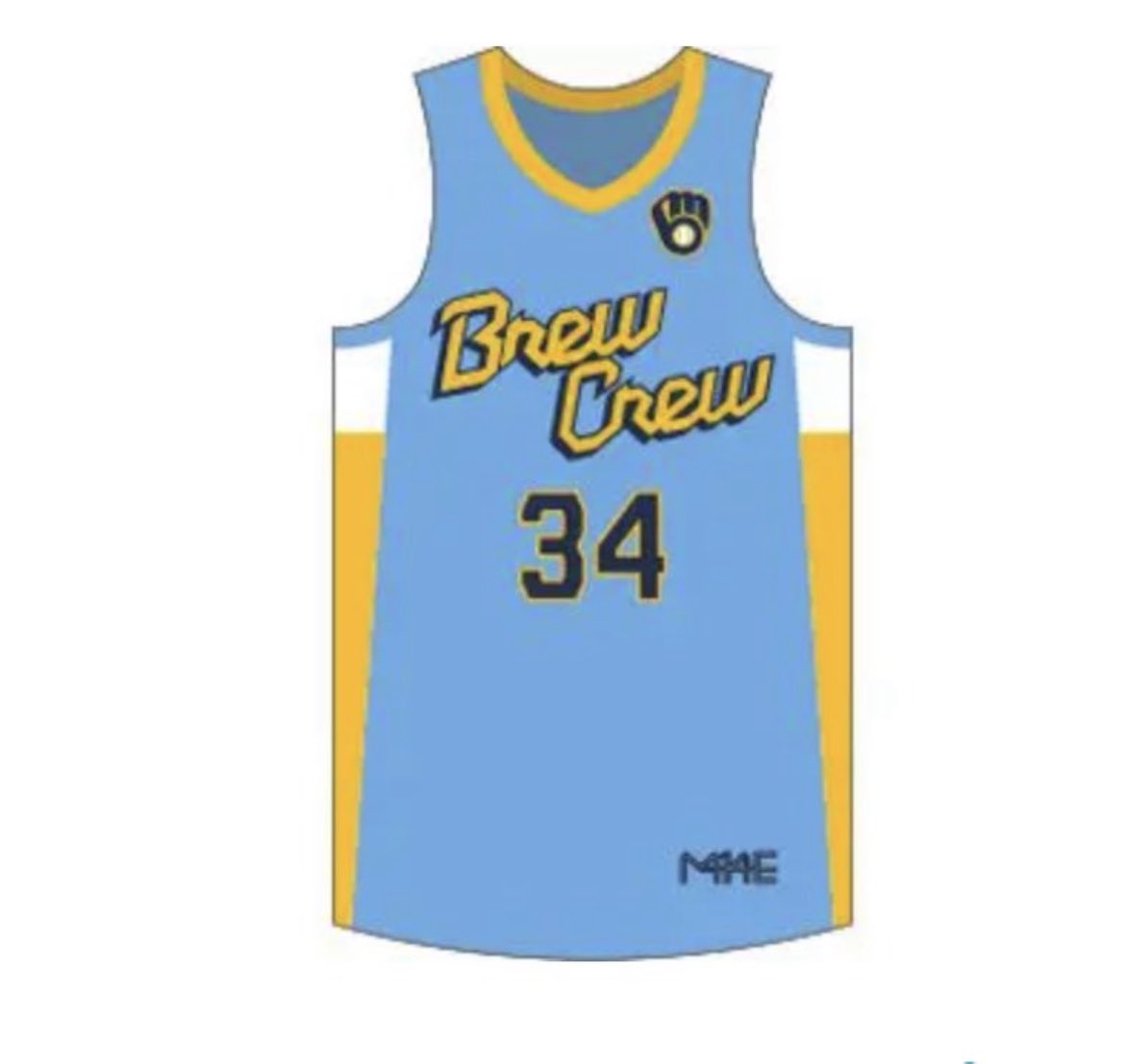 Ben Tie-nye (@bjtajnai) on Twitter photo The <a href="/Brewers/">Milwaukee Brewers</a> are giving away this Giannis jersey to the first 30,000 fans and there are already lines out the door! Sold out game! I’ll be singing the National Anthem! Come say hi! Go Crew! The <a href="/Brewers/">Milwaukee Brewers</a> are giving away this Giannis jersey to the first 30,000 fans and there are already lines out the door! Sold out game! I’ll be singing the National Anthem! Come say hi! Go Crew!