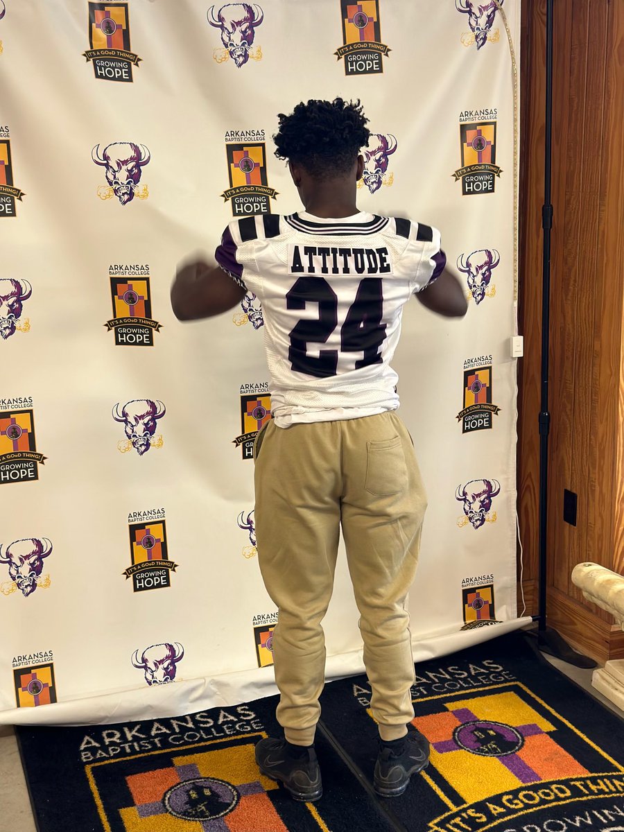 Blessed to receive and Offer from @coachbailey_abc  It was a honor to try on a jersey #BuffUp !!