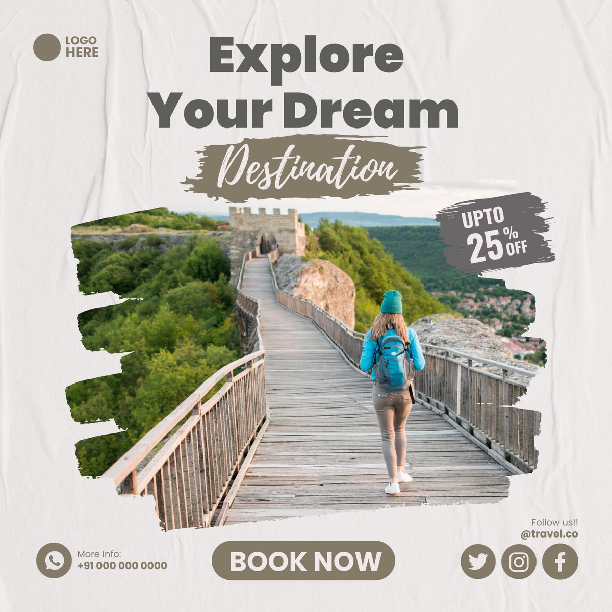 aapkarajeshh's tweet image. Travel Poster design Created by me using Canva
#canvadesignchallenge #canvatutorial #canvalove #canvadesign #canvajapan #canvachampions #canvalovers #canvaindia #canvatutorialforbeginners #canvatipsandtricks #graphicdesigningbusiness #graphicdesigner