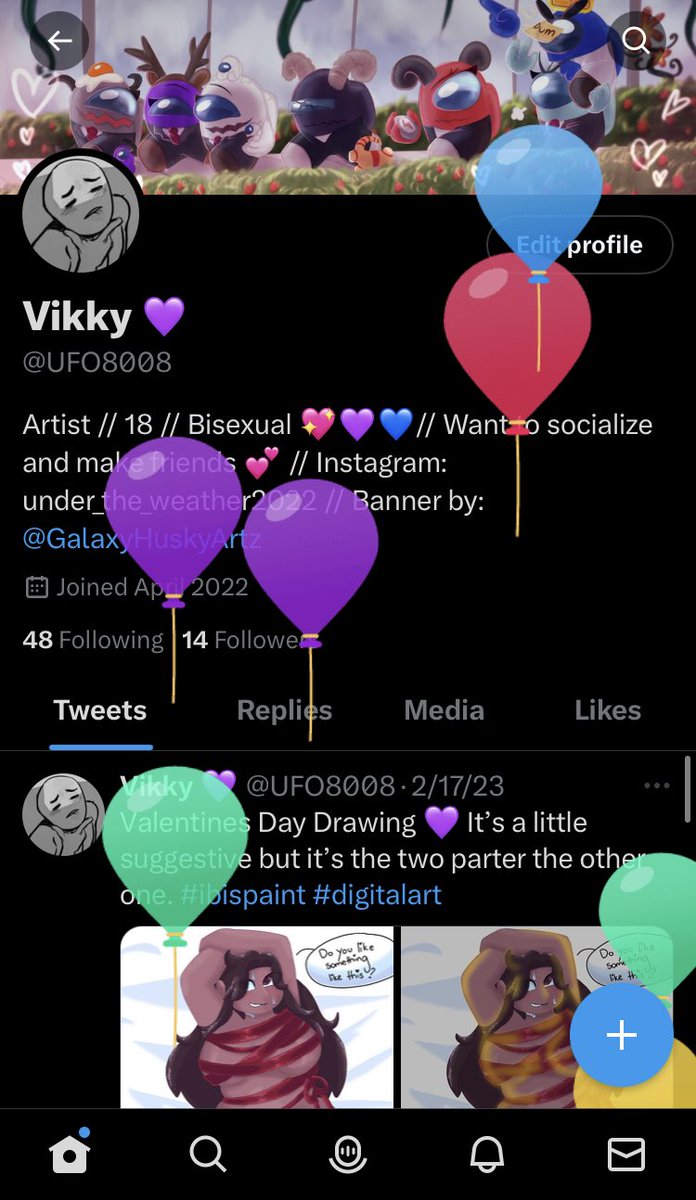 UFO8008's tweet photo. It’s my birthday today 🥺💜 https://t.co/izZMtthtaK