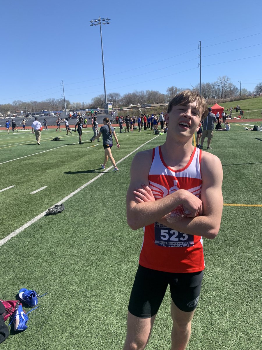 <a href="/GusJ8969/">Gus Jones</a> wins the 400m dash with a time of 50.11